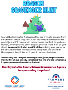 Dragon Scavenger Hunt
