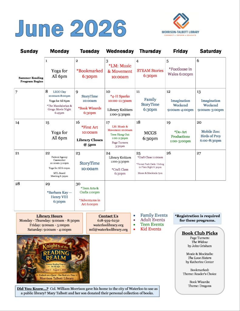June 2026 events