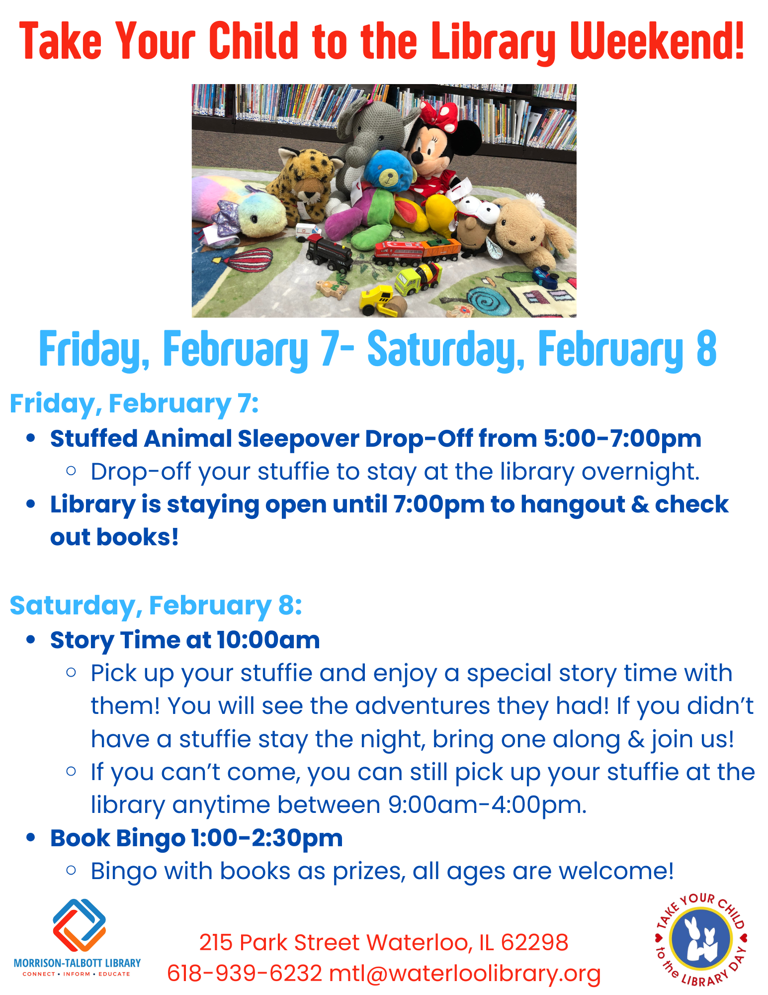 Take Your Child to the Library Weekend